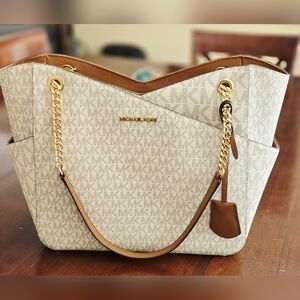 Michael Kors Set Large Logo Shoulder Bag